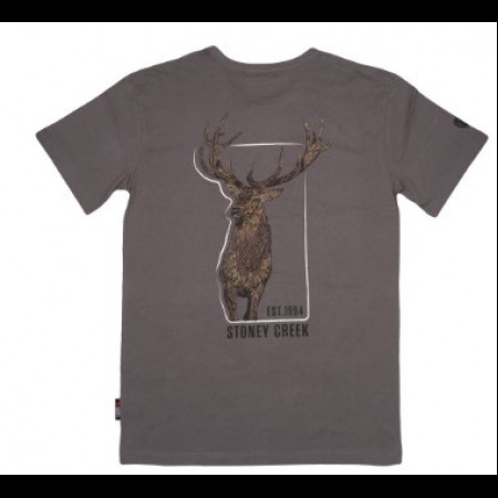 Stoney Creek - Men's Red Stag Tee